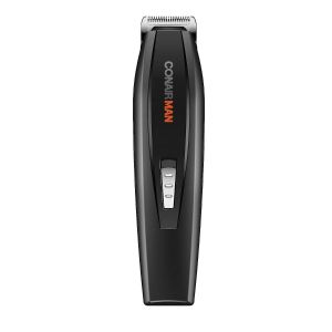 Conair Battery Powered Facial Hair Trimmer Grooming Kit (Black)